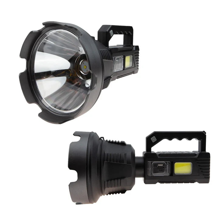 High-Power Handheld Flashlight with Tripod