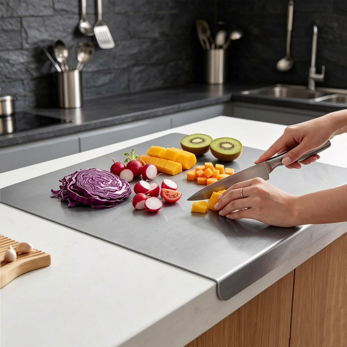 stainless steel chopping board, cutting boards for kitchen