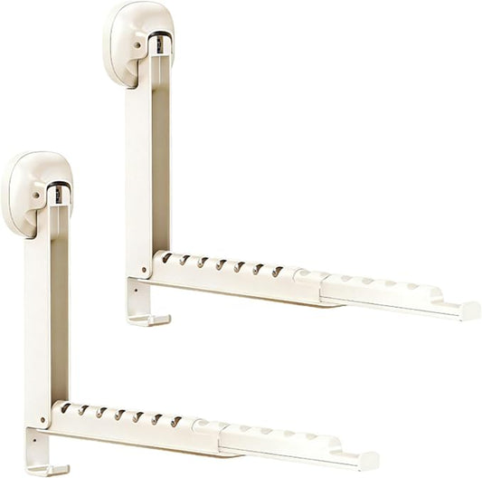 Foldable Wall-Mounted Clothes Drying Rack – Space Saving Hanger 👕✨