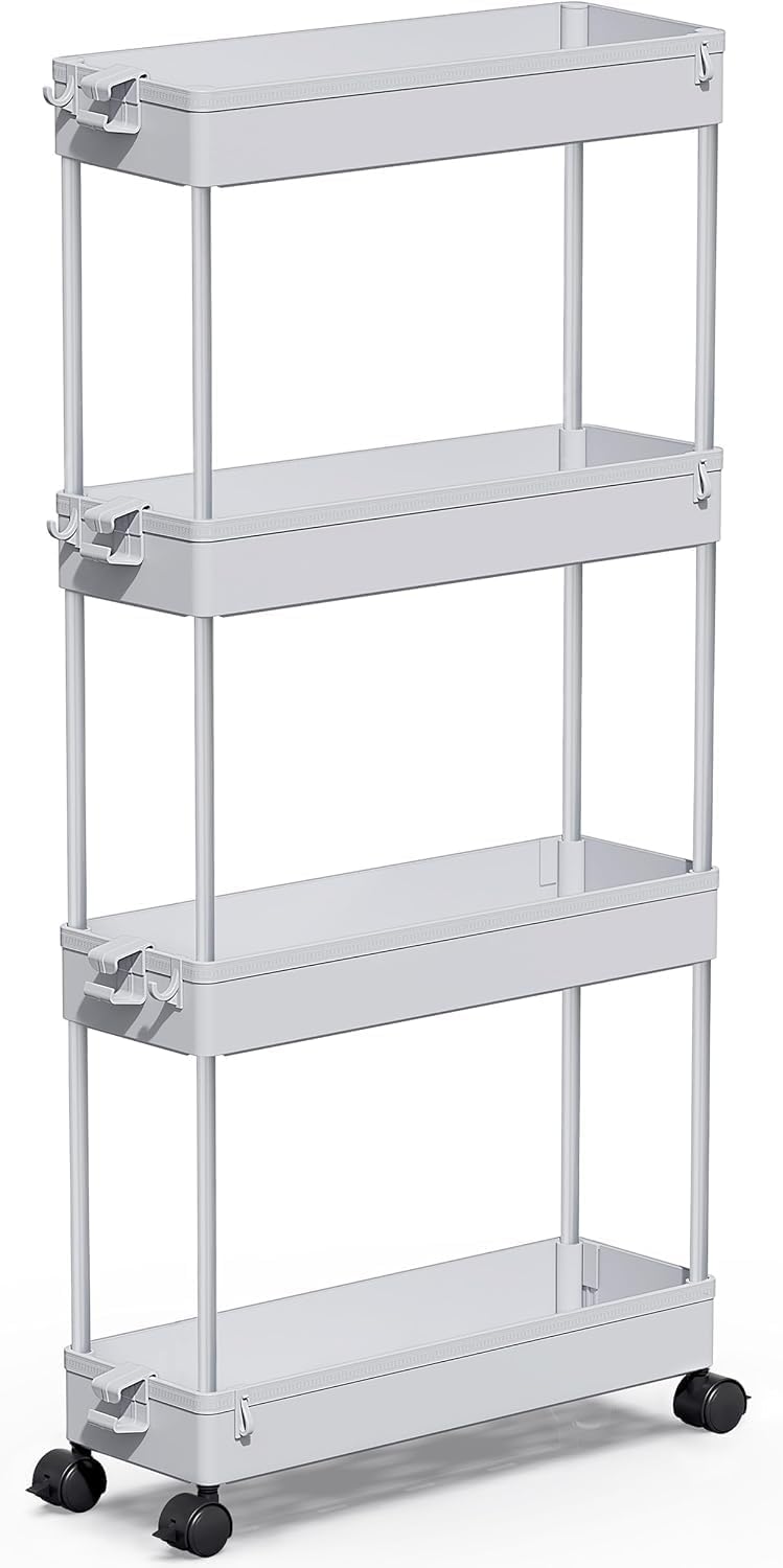 Multifunctional Floor Storage Shelves Rack Organiser