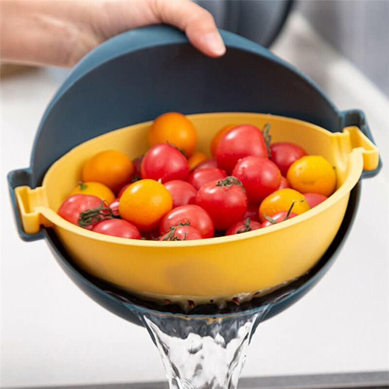 9 in 1 Magic Multifuctional Rotate Vegetable Cutter Basket