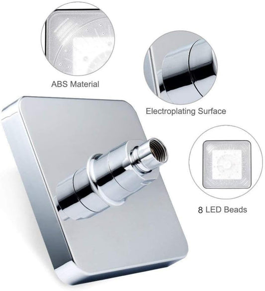 Shower Head 3 Colors Changing LED