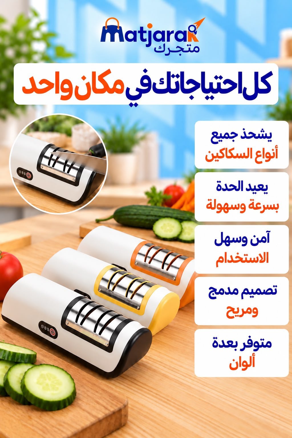 Electric knife sharpener