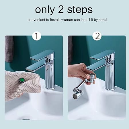 1080° Rotating Faucet Extender 🚰✨