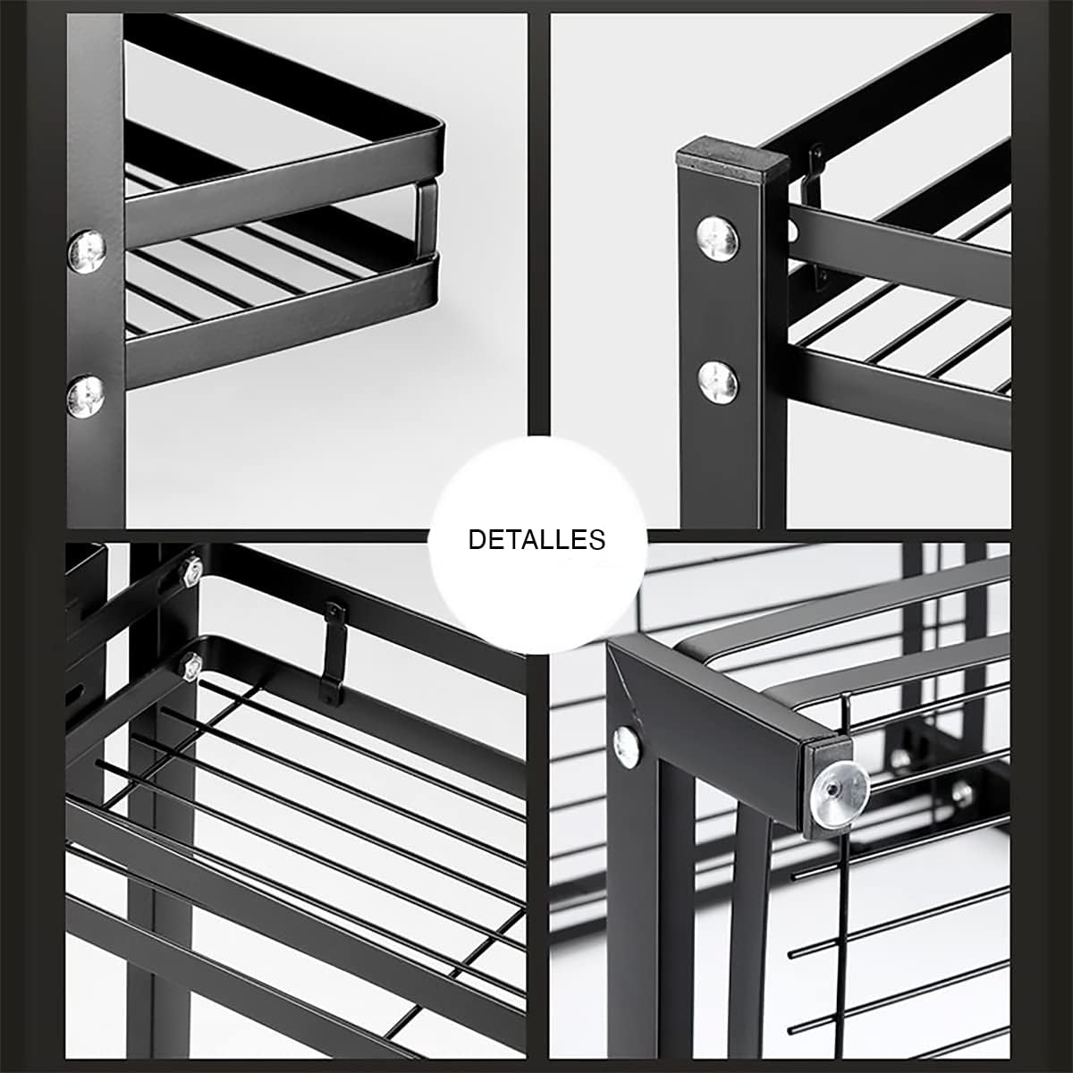 Steel Rack Spice Rack- 3 Rack