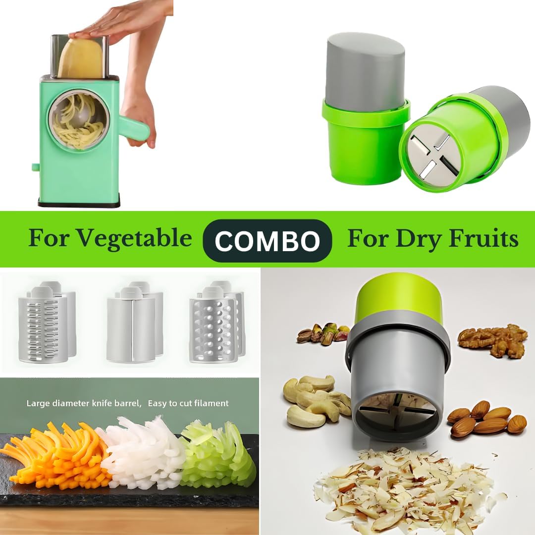 Multifunctional Rotary Vegetable Cutter