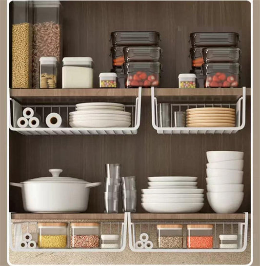 Under Shelf Storage Baskets – Hanging Organizer Set