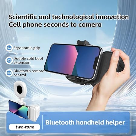 Bluetooth Phone Camera Grip 📱📸