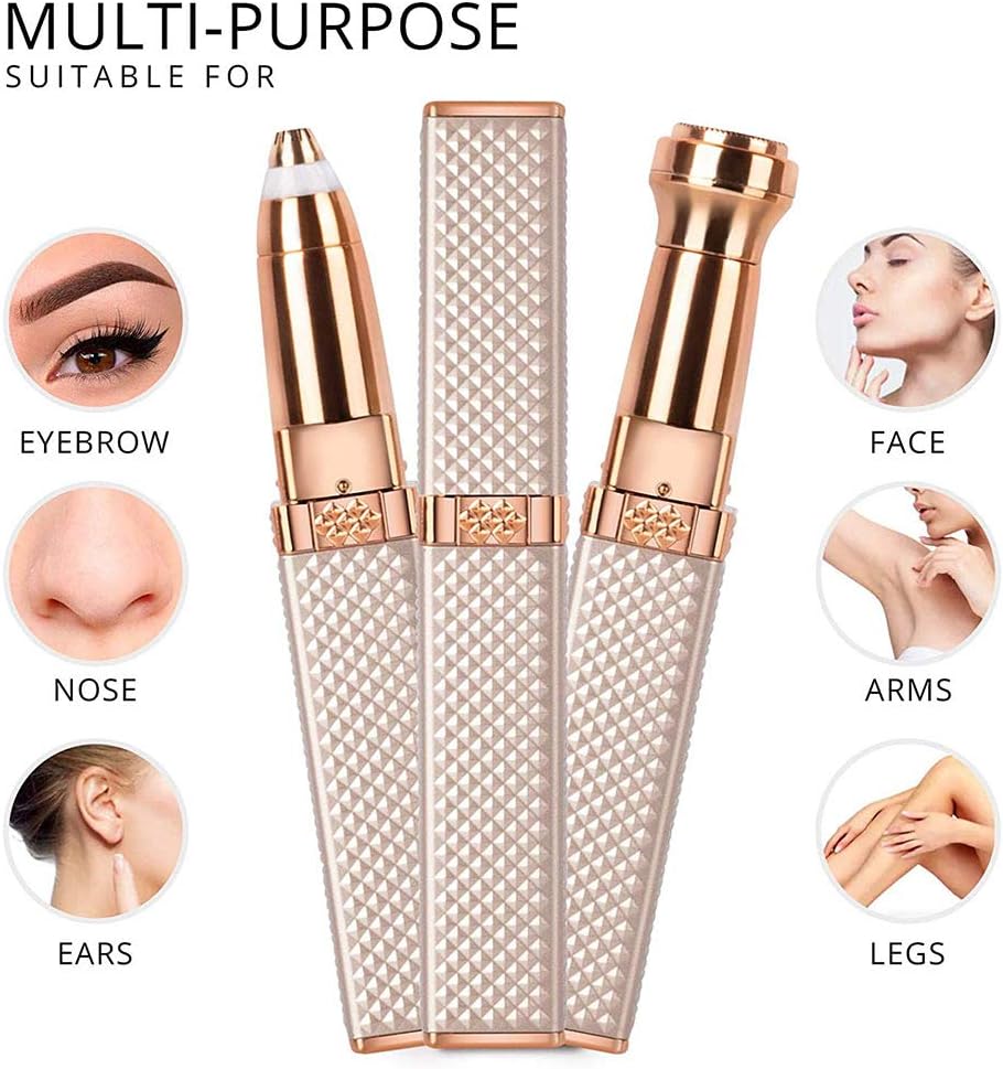 2 in 1 Facial Hair Removal Skin Care Tool