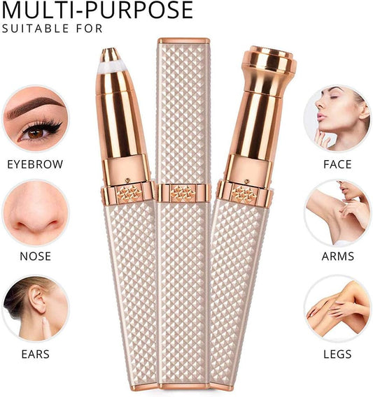 2 in 1 Facial Hair Removal Skin Care Tool