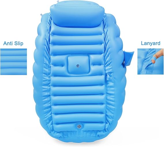 MonBébé Inflatable Baby Bathtub with Pump 🛁👶✨