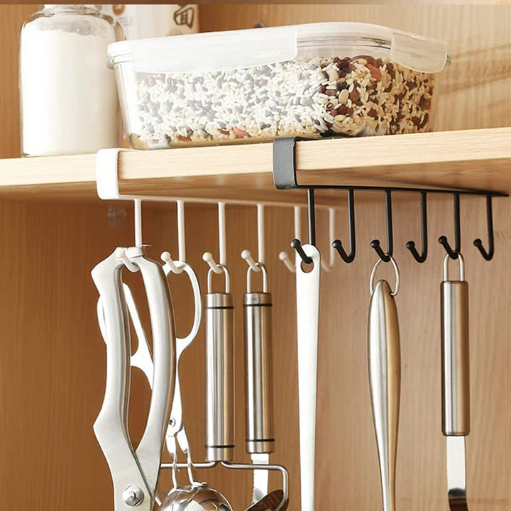 Hook Storage Rack Cabinet Metal Frame