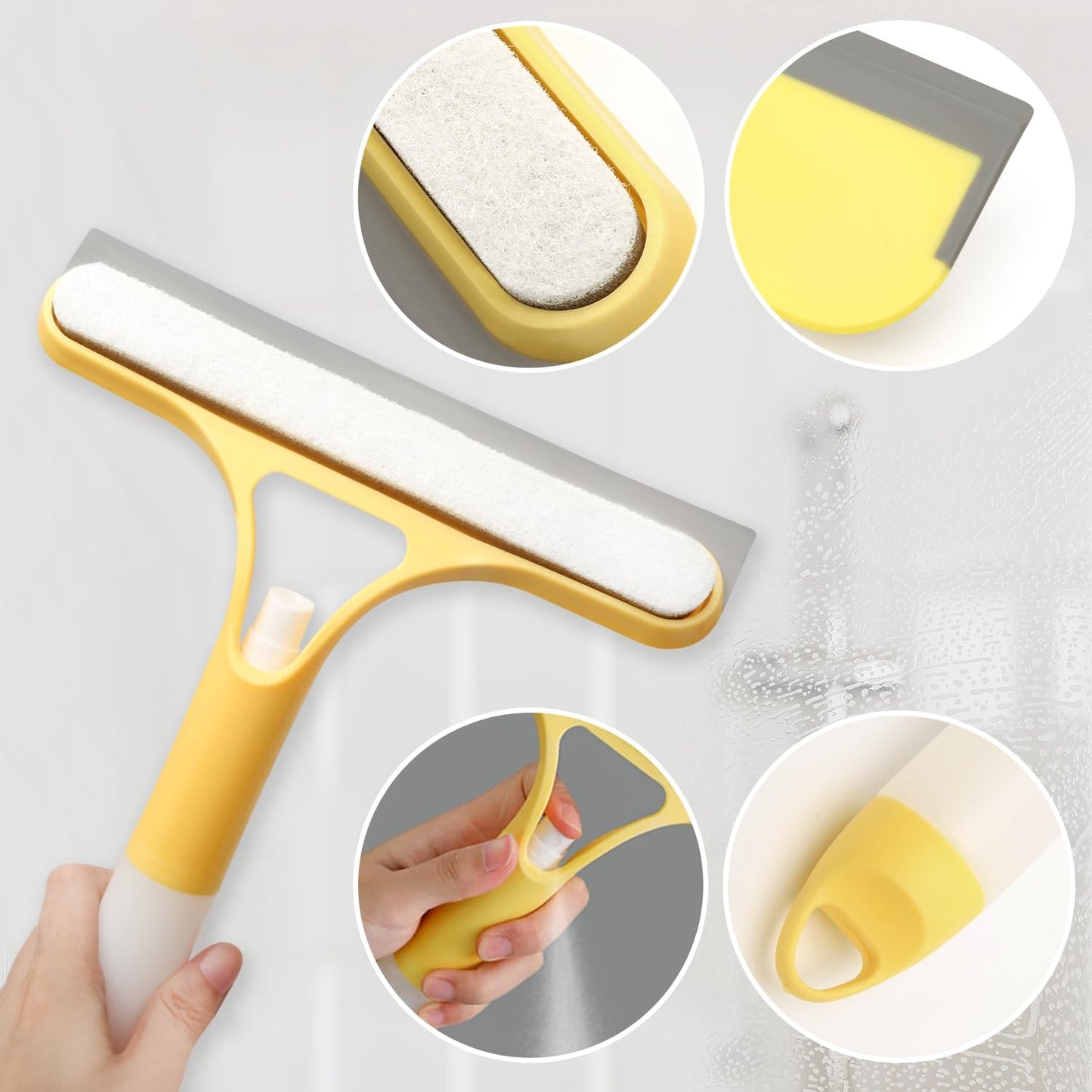 3-in-1 Window Squeegee
