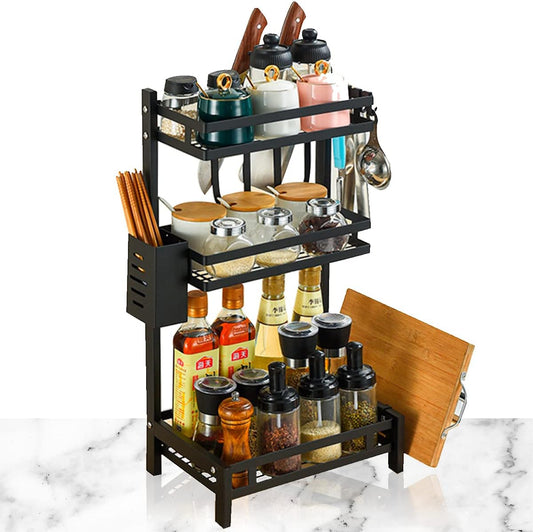 Steel Rack Spice Rack- 3 Rack