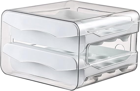 Double-Layer Egg Storage Box 🥚🧡