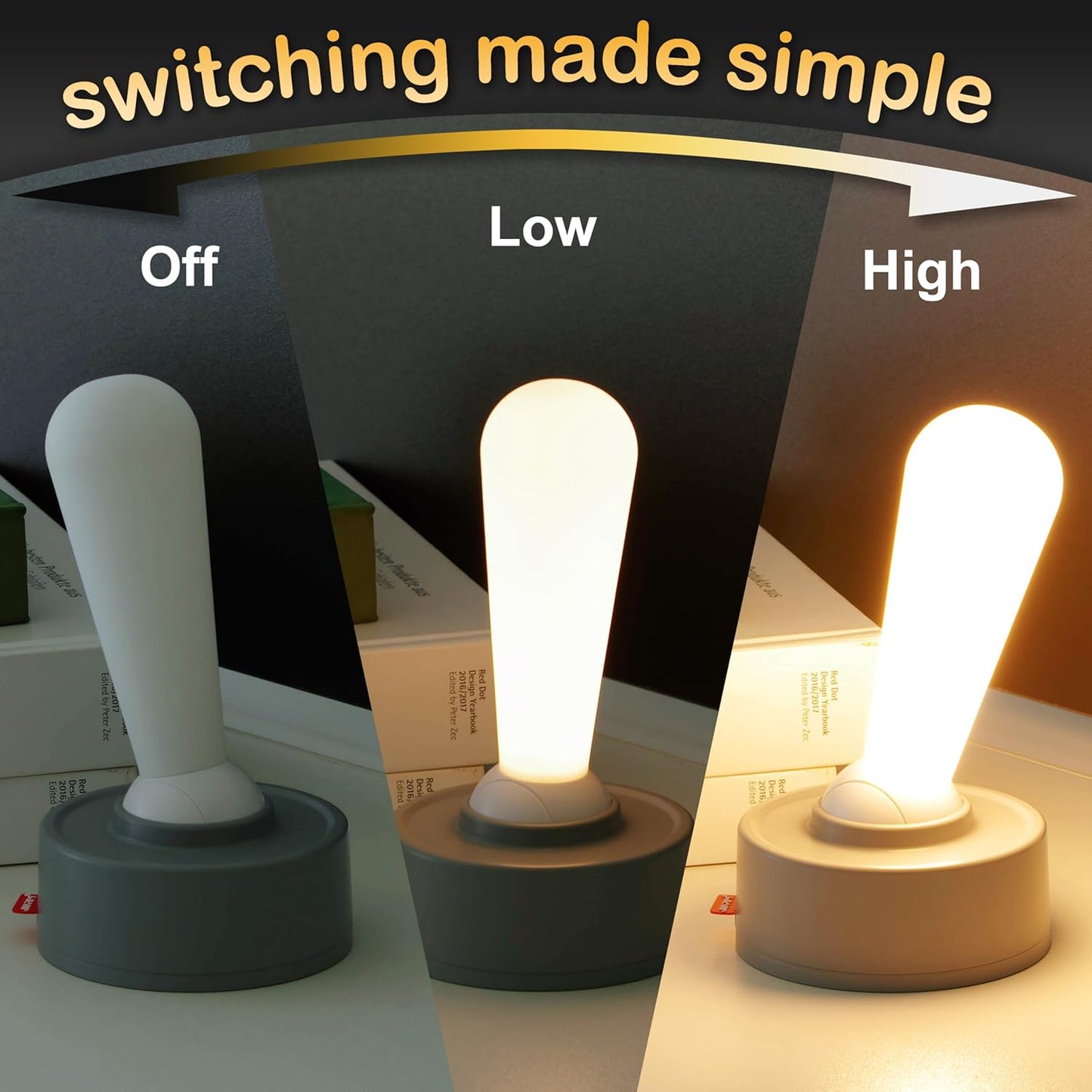 Multi Functional Lever Night Light
