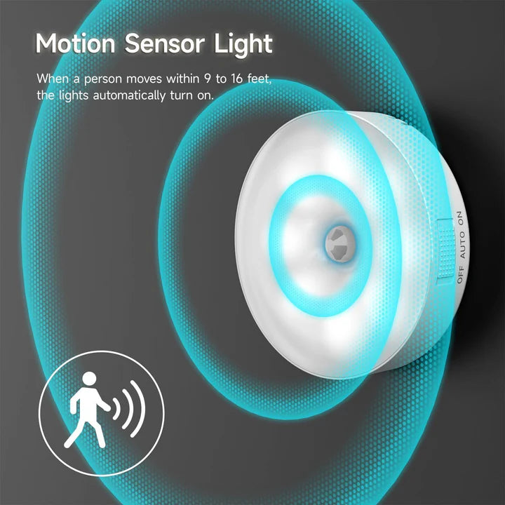 LED Wireless Motion Night Light Lamp Rechargeable