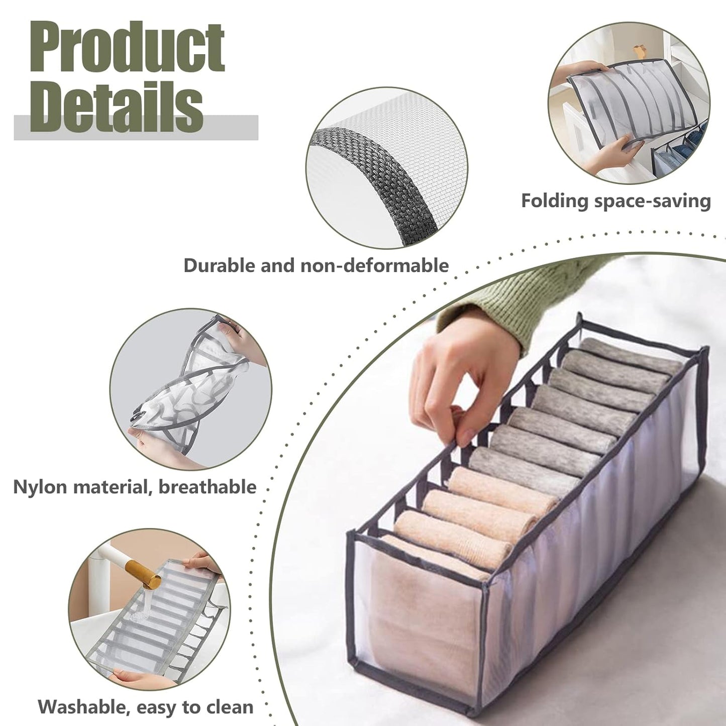 Sock and Underwear Organizer