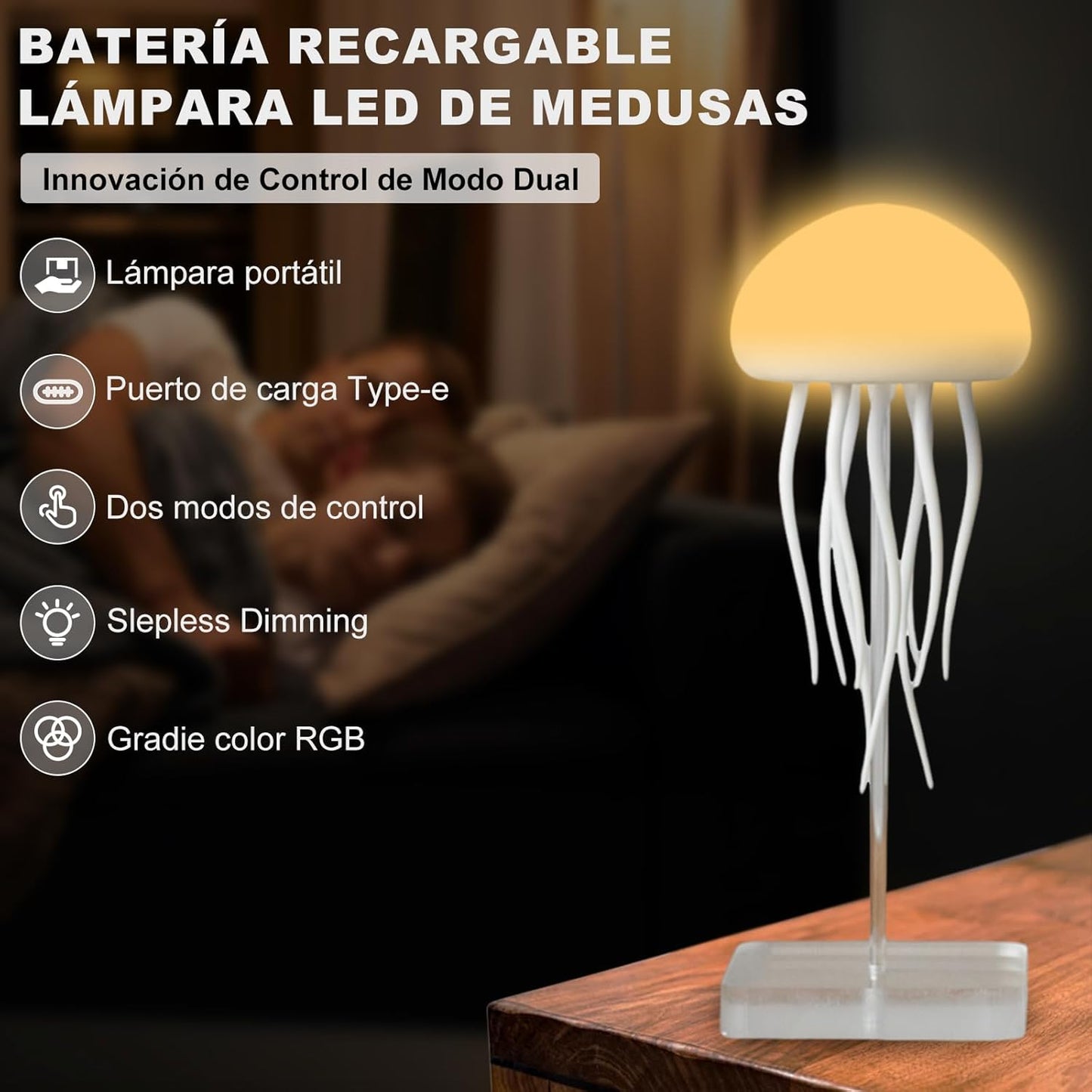 Smart Jellyfish Night Light