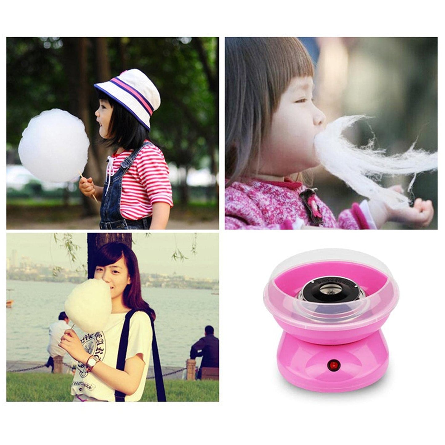 Plastic Electric Cotton Candy Machine