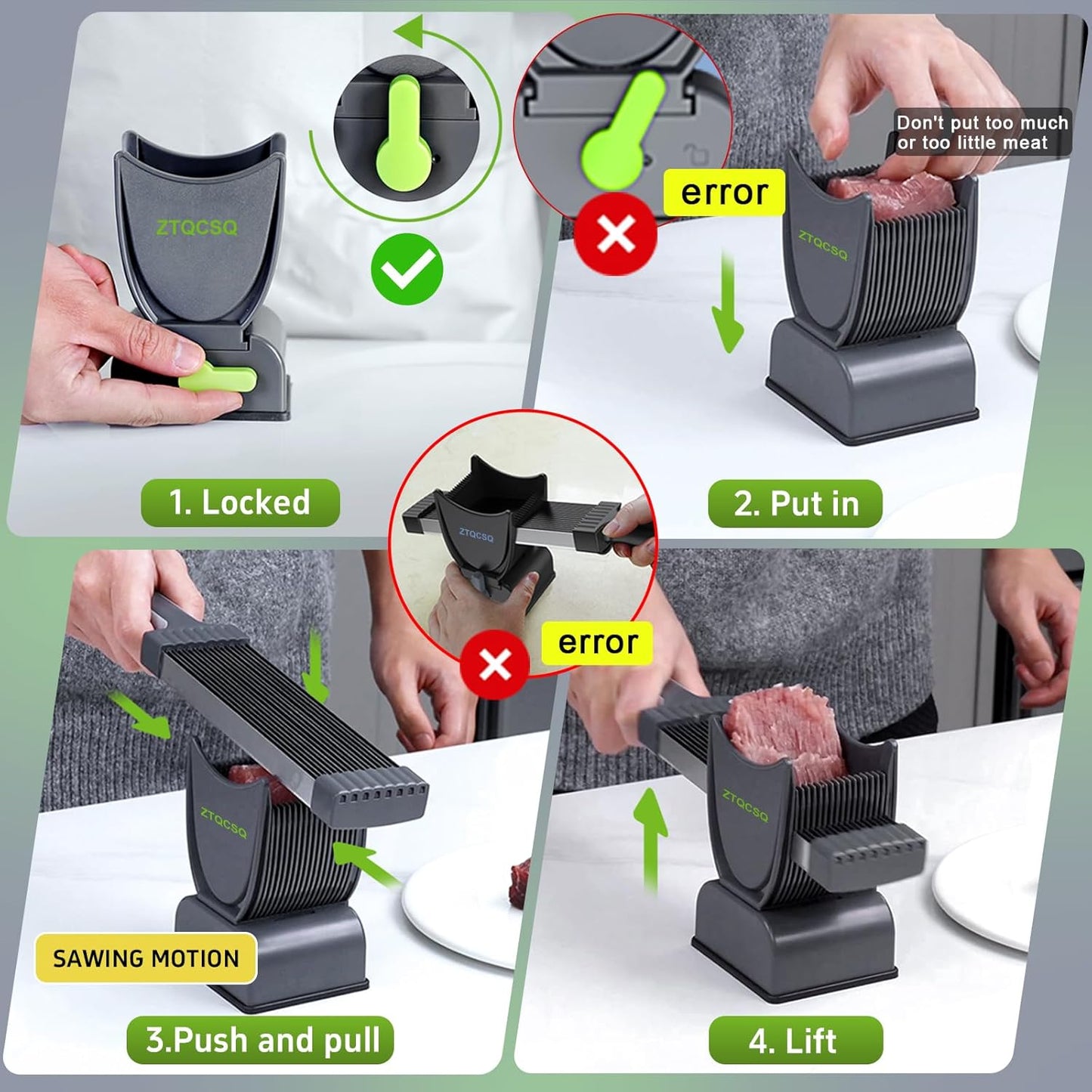 Manual Fresh Meat Cutter