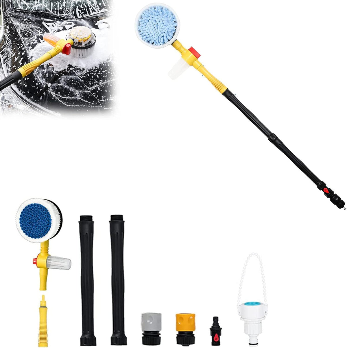 Turbo Shine Car Water Powered Spin Cleaner
