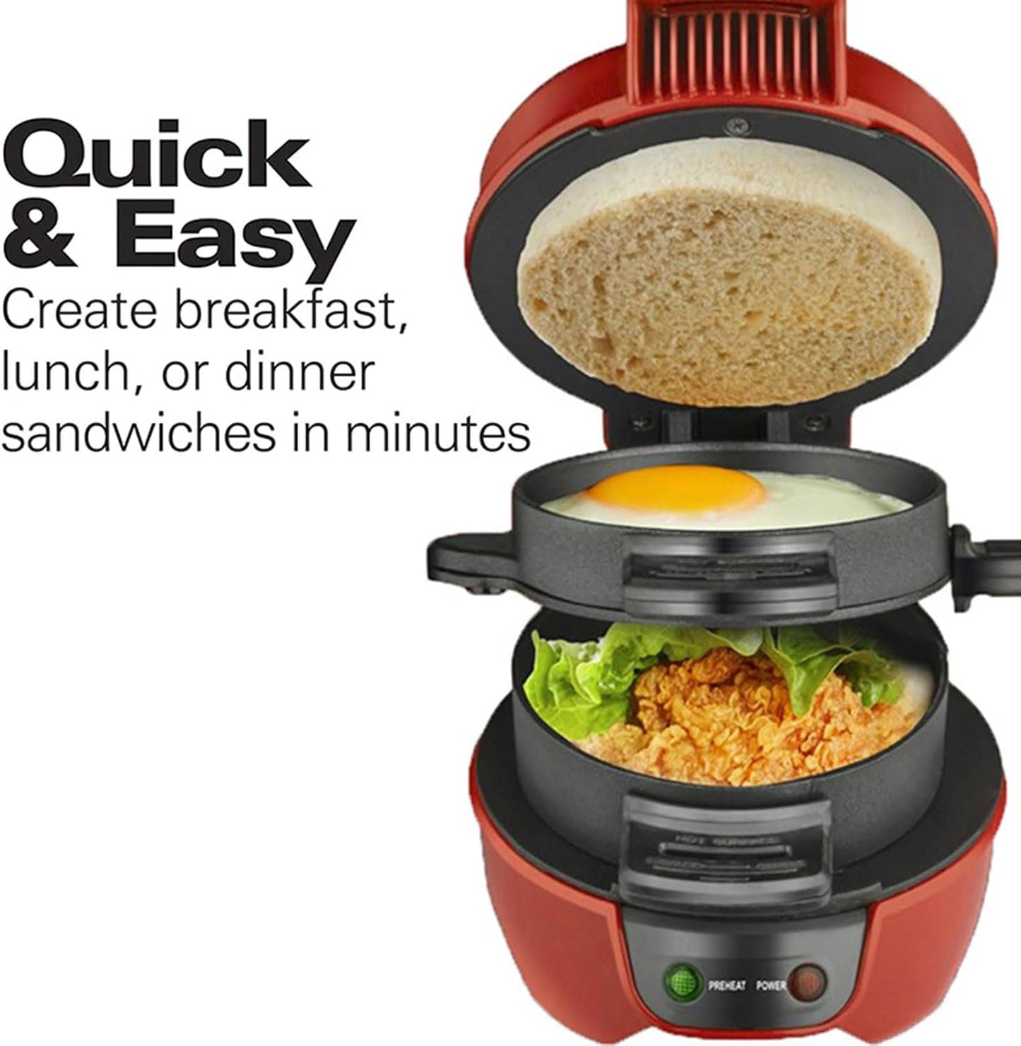 RAF Burger Maker 600W