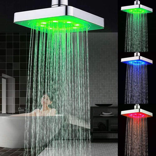 Shower Head 3 Colors Changing LED