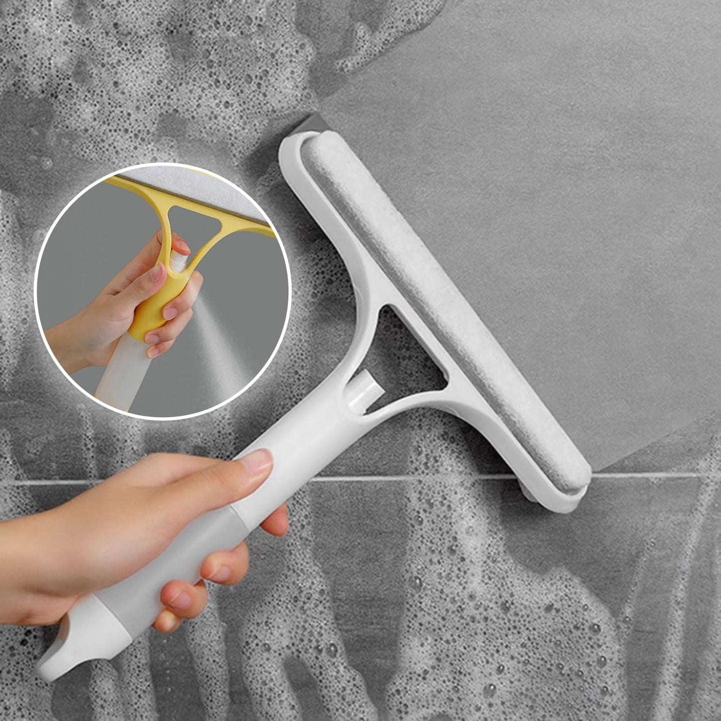 3-in-1 Window Squeegee