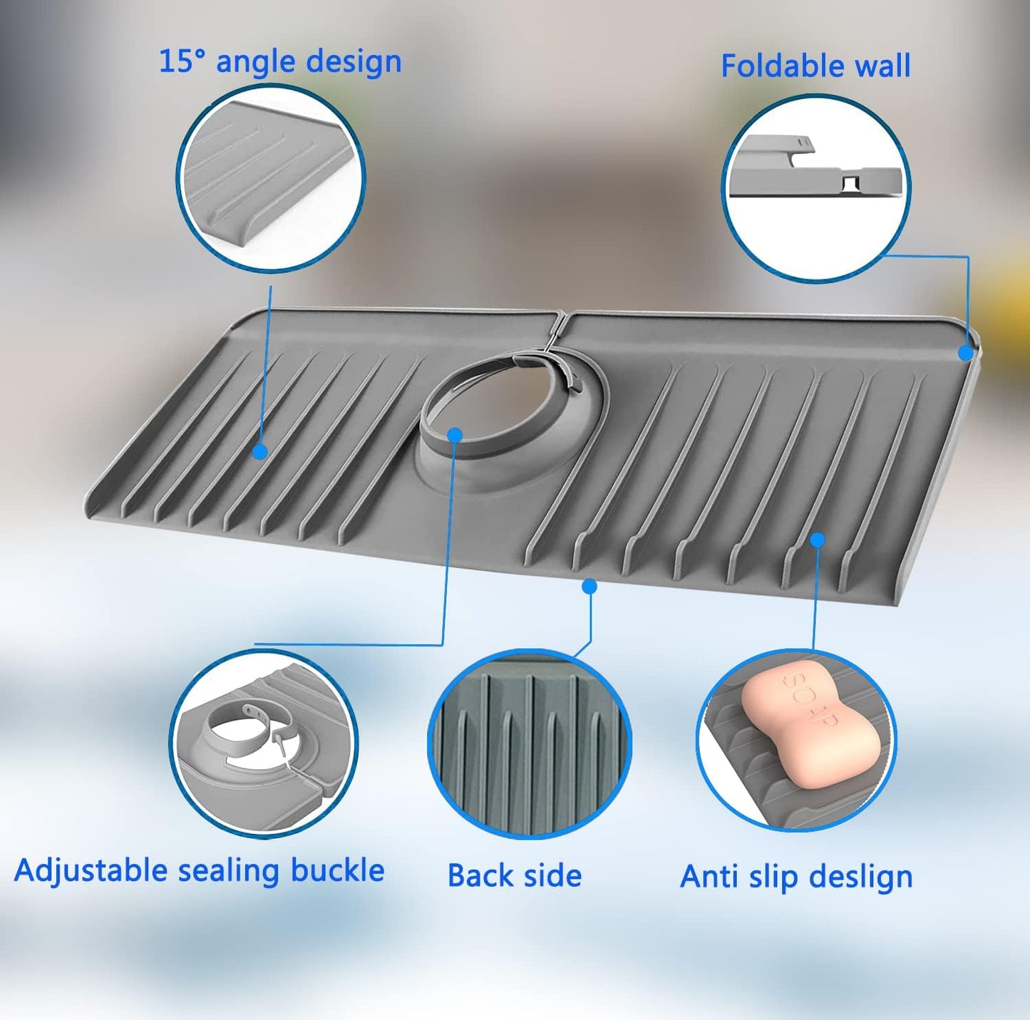 Surface Draining Mat Silicone
