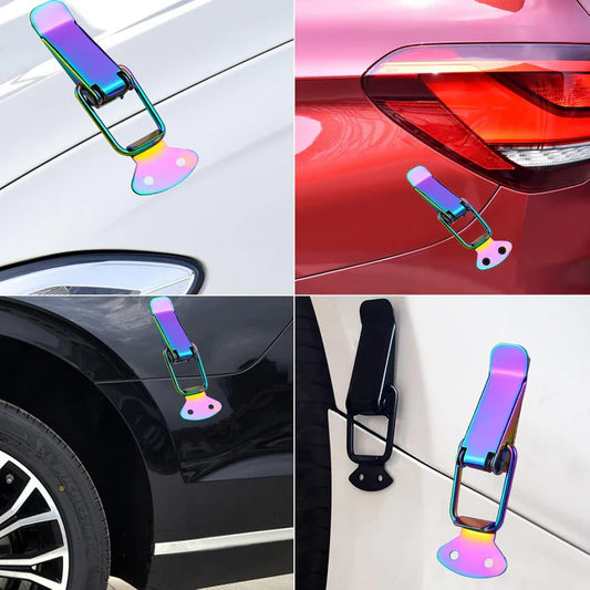 2 PCS Car Bumper Clip Hasp