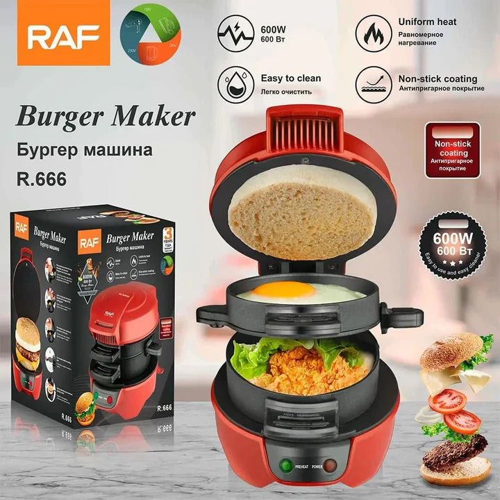 RAF Burger Maker 600W