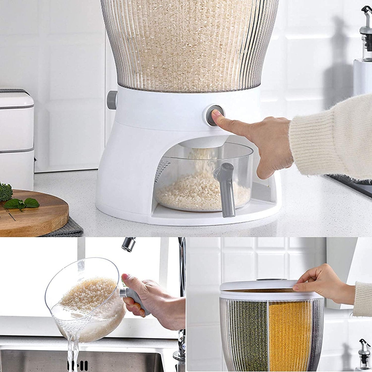 Food Dispenser Storage Container