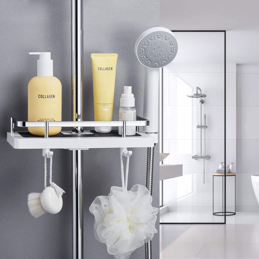 Hoomtaook Shower Rack for Shower Rod