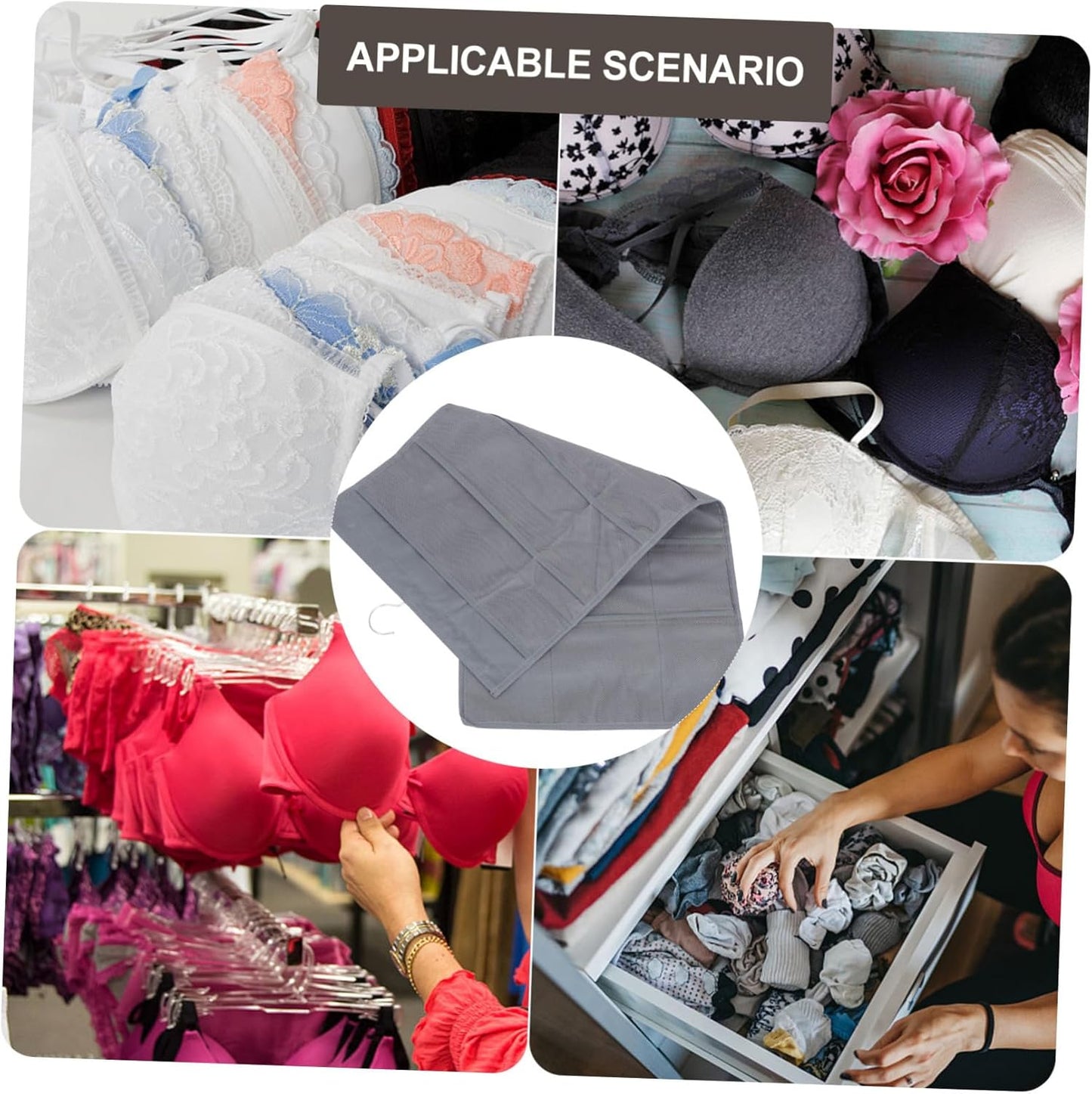 anging Pocket Organizer for Underwear and Socks