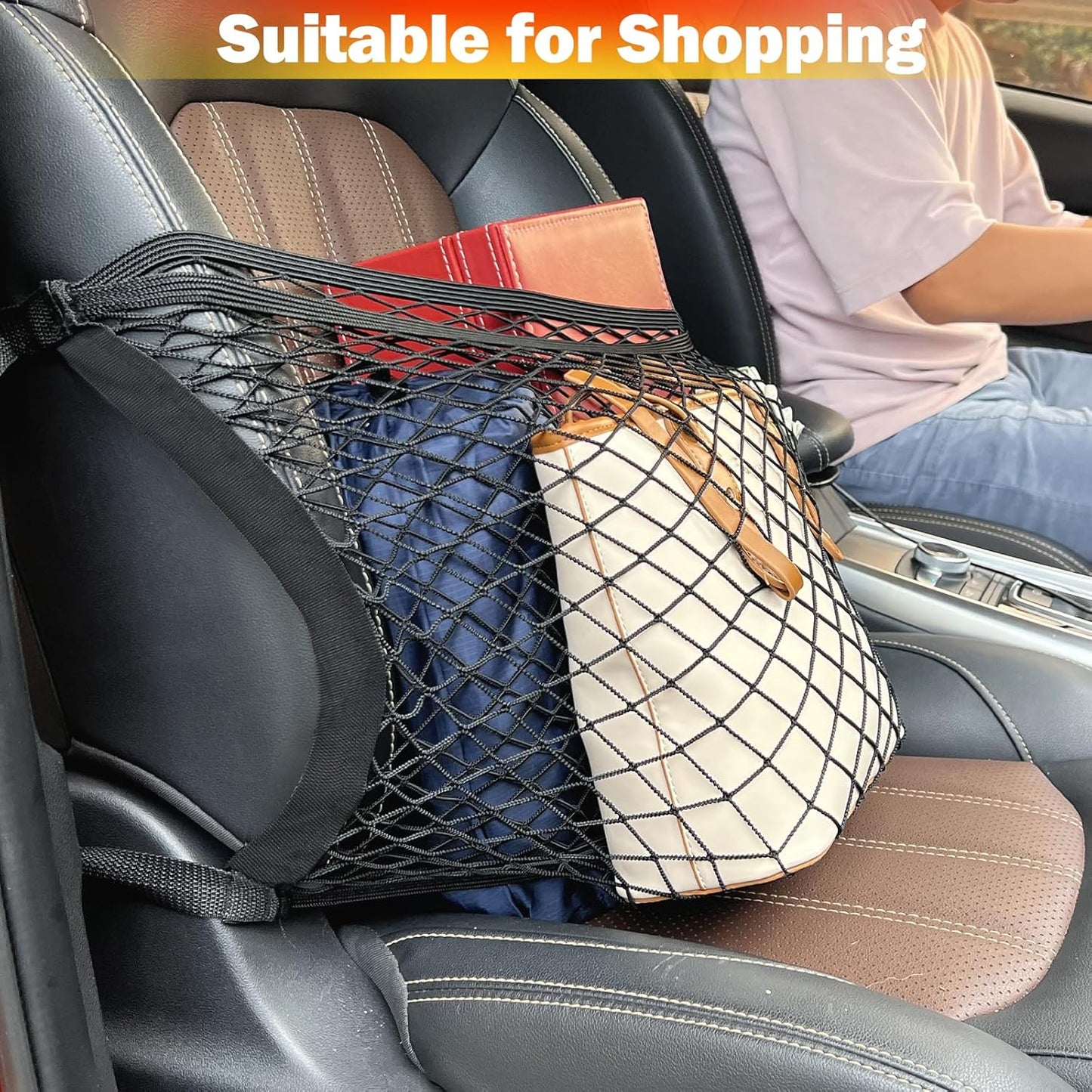 Car Seat Net Organizer Rope