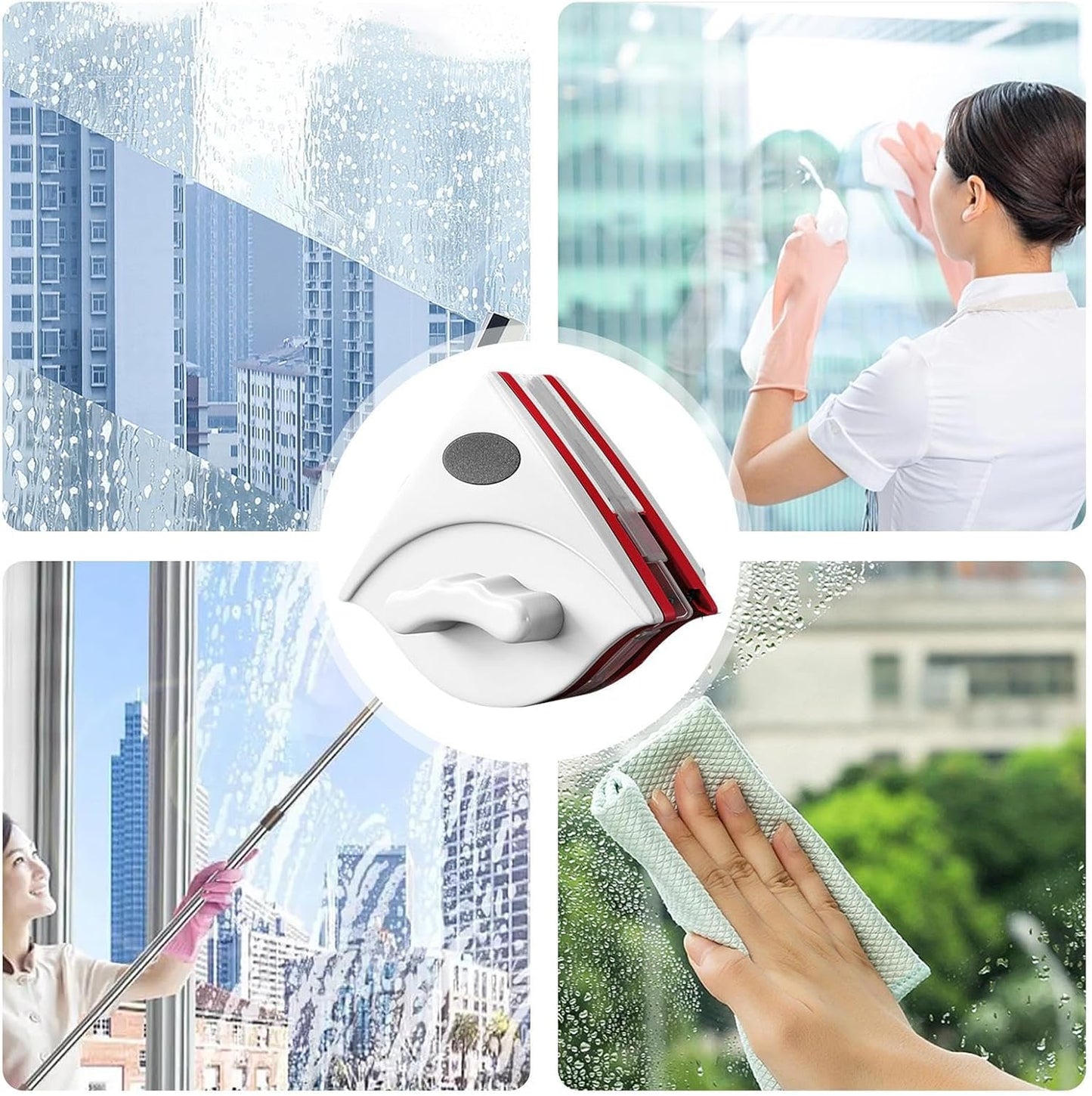 Magnetic Window Squeegee