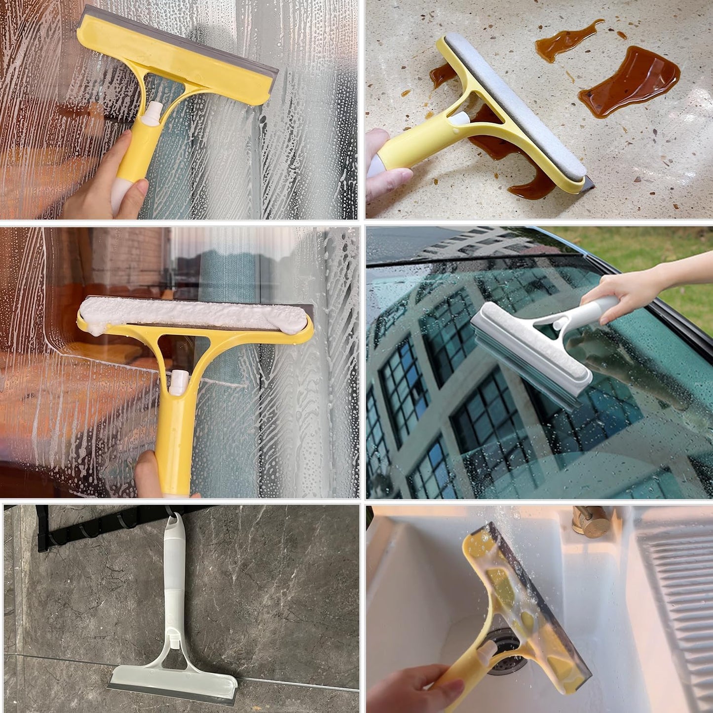 3-in-1 Window Squeegee