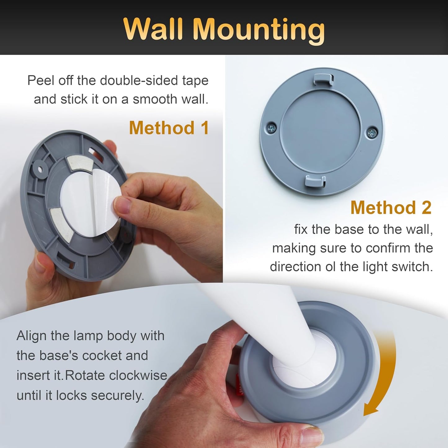 Multi Functional Lever Night Light