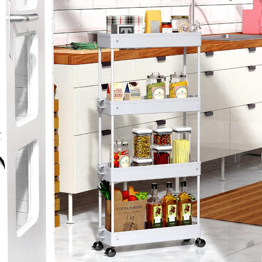 Multifunctional Floor Storage Shelves Rack Organiser