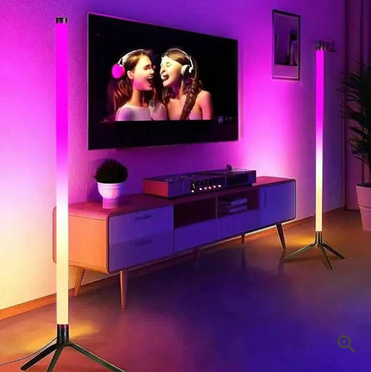 Smart RGB LED Corner Lamp with App and Remote Control