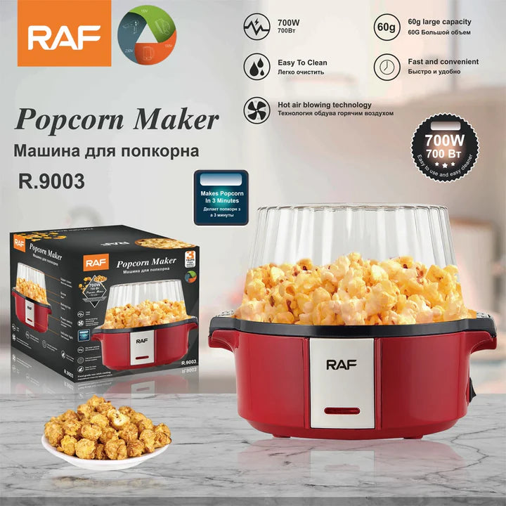 RAF No Oil Free Healthy Popcorn Make