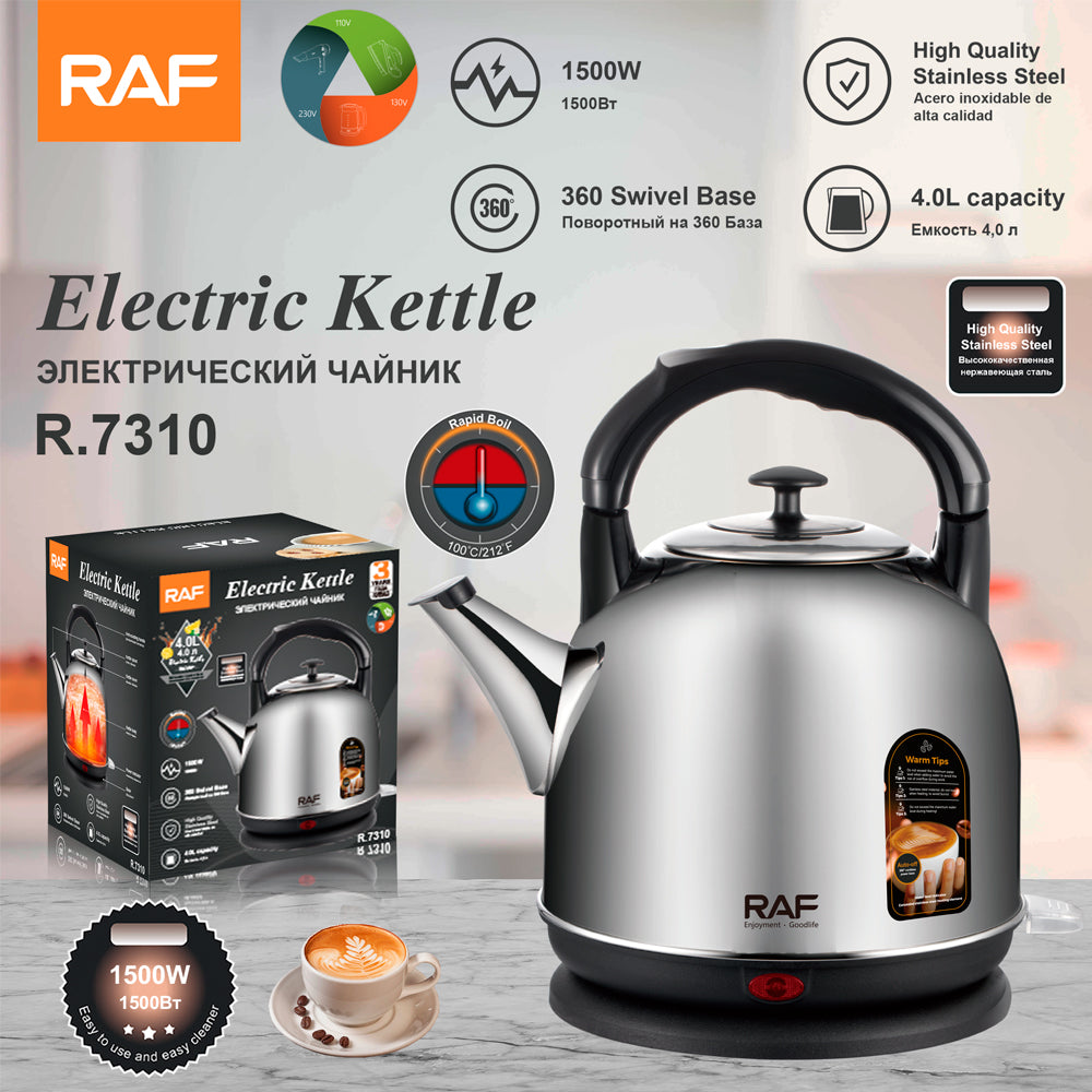 RAF 4L Stainless Steel Electric Kettle