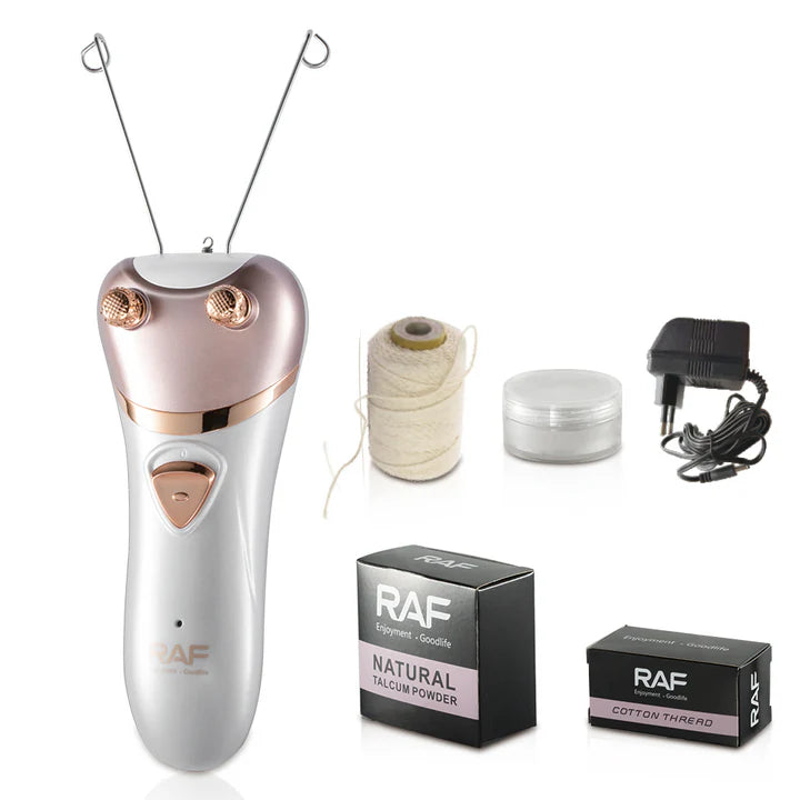 RAF Cordless Cotton Thread Face Epilator Rechargeable
