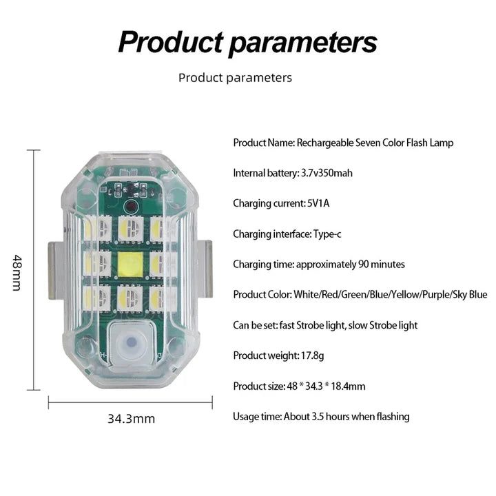 Remote Control Strobe Light