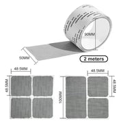 Window Screen Mosquito Net Repair Tape Strong Self Adhesive Fiberglass Patch Covering Mesh