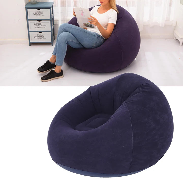 New Inflatable Flocking Sofa