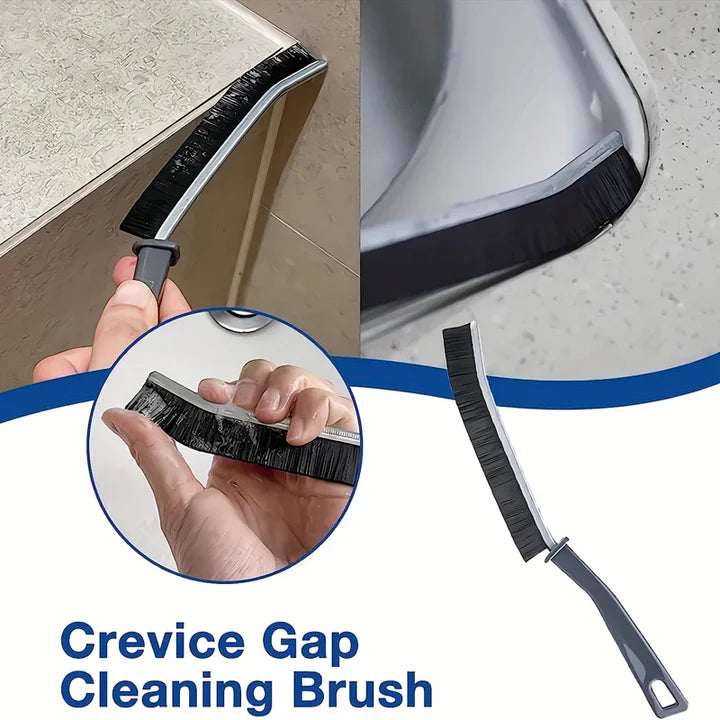 Long-Handle Gap Cleaning Brush – Durable Hard-Bristle Brush