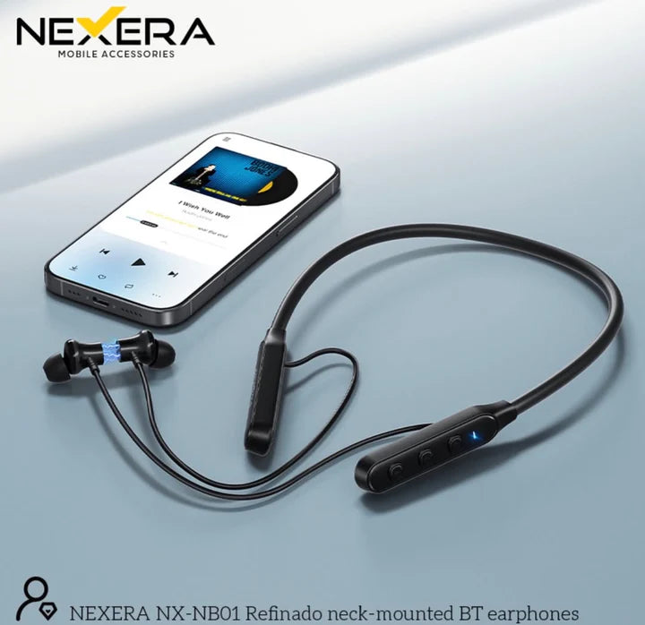 Nexeria Neck Mounted Wireless Earphone NX-NB01
