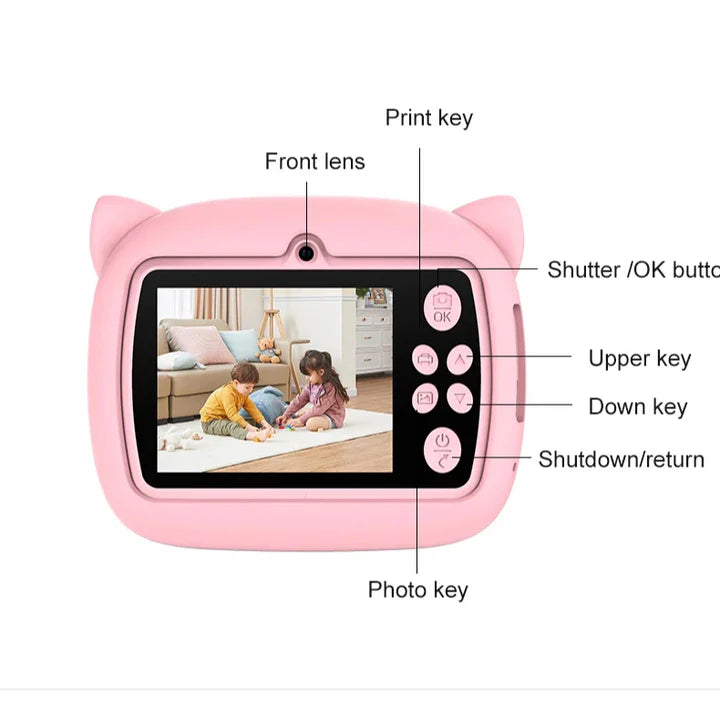 Kids Instant Print Camera